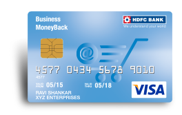 HDFC Business Moneyback Credit Card – Purple card with business design